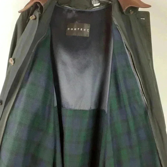 Context full length Coat Size 42 Tall rain/trench - Picture 4 of 7